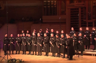 концерт Патриарший хор Кафедрального собора Святой Троицы в Тбилиси (Грузия)