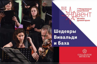 концерт Шедевры Вивальди и Баха. Торжественное открытие Фестиваля «Адвент» 