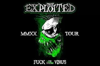 концерт The Exploited. MMXX TOUR
